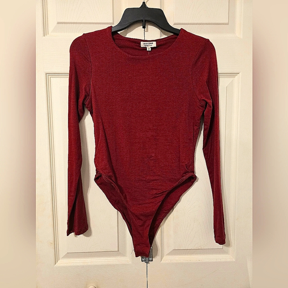 Burgundy Bodysuit